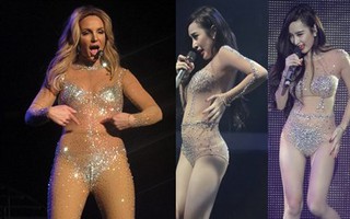 Britney "đụng hàng"... Angela Phương Trinh?