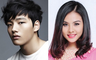 "Đàn em" vừa "lùm xùm" với Kim Soo Hyun sánh vai Vân Trang