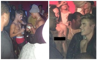 Justin Bieber bị "tố" thiếu đứng đắn với vũ nữ thoát y 