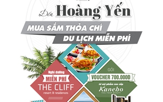 The Cliff tặng 1 đêm nghỉ dưỡng cho thành viên Hoàng Yến Group