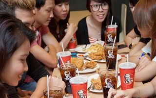 Tôi đã mê mẩn gà rán như thế!