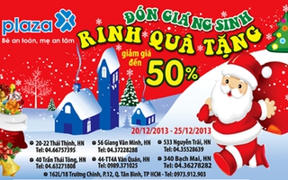 “Đón Giáng sinh – Rinh quà tặng” – Giảm giá tới 50% tại Kids Plaza