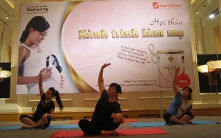 Lợi ích từ việc tập Yoga cho thai phụ