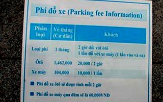Dân chung cư đóng phí như thuê khách sạn