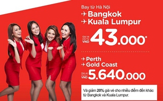 Tham quan hội chợ du lịch và đặt vé máy bay cực rẻ cùng AirAsia
