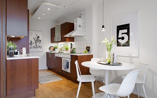 Căn hộ 42m² mang phong cách Scandinavia đơn giản nhưng tinh tế
