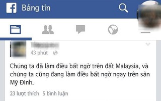 Nỗi thất vọng sau trận thua của đội tuyển Việt Nam tràn ngập Facebook