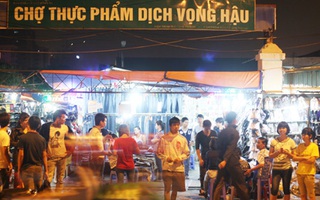 Chợ đêm Dịch Vọng không phải là địa điểm mua sắm lý tưởng