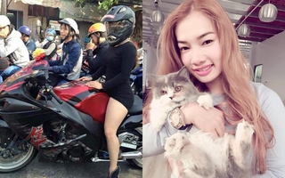 Tiết lộ cuộc sống "lập dị" với khối tài sản khủng của "cô gái sexy đi motor phân khối lớn" từng gây bão mạng