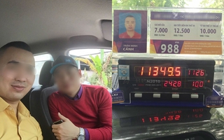 Anh tài xế trẻ gây choáng với "cuốc" taxi lên tới 11 triệu đồng, đi hơn 1.000 km từ Bắc vào Nam