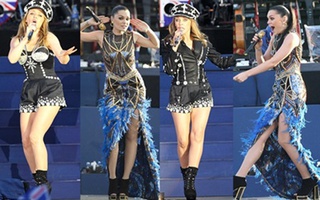 Kylie Minogue và Jessie J khoe chân nuột nà