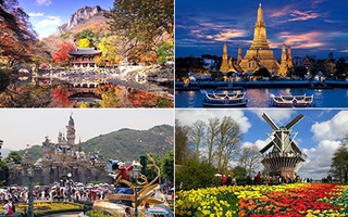 Các tour du lịch nước ngoài cho gia đình "hot" nhất dịp Tết 2015 