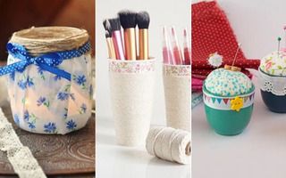 3 cách tái chế đồ cũ vừa đẹp vừa tiện ích