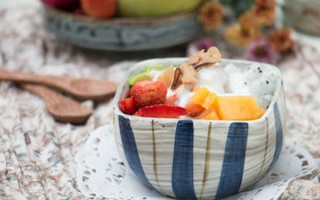 Hoa quả dầm đầy sắc màu đón hè thật sảng khoái