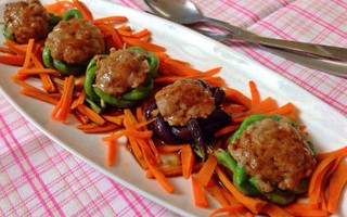Đậu đũa bọc thịt ngon lạ cho bữa tối