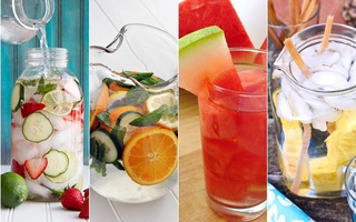 4 món detox water làm nhanh để thanh lọc cơ thể và giảm mỡ thừa
