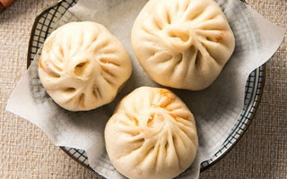 Lạ miệng với bánh bao nhân kim chi