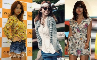 Mix đồ theo style phóng khoáng và "sexy" của Lee Hyori 
