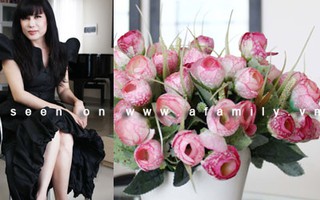 Ngôi nhà đầy hoa của ca sĩ Nhật Hạ