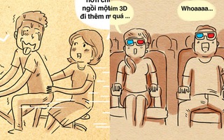 Tranh vui: Những khác biệt thú vị giữa hẹn hò thời xưa và thời nay
