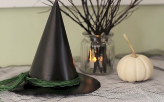 Clip hướng dẫn cách làm đồ chơi Halloween siêu đơn giản cho bé
