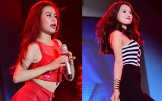 Hoàng Thùy Linh, Hương Giang Idol "bốc lửa" cùng 40.000 khán giả