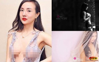 Hậu trường buổi chụp hình khoe ngực của chị em Can Lộ Lộ