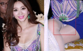 “Siêu vòng 1” Liễu Nham hớ hênh lộ nội y 