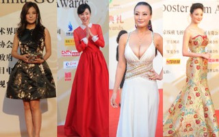 Sao dập dìu trên thảm đỏ Kim Kê lần thứ 22 