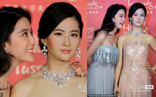 Lưu Diệc Phi ngỡ ngàng trước “bản sao” xinh đẹp 