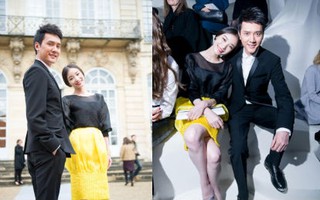 Phùng Thiệu Phong cùng người tình tỏa sáng tại Paris 