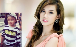MC Quỳnh Chi sang Singapore gặp con trai?