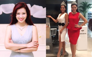 Mrs World 2011 phải mượn váy của Hoa khôi Thể thao Thu Hương