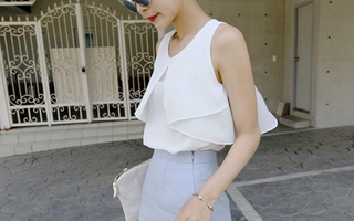 1001 cách diện đồ sát nách thanh lịch giúp nàng công sở tránh nóng 