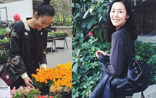 Soi túi xách hàng hiệu khi đi hẹn hò của nàng mẫu Liu Wen 