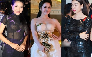 Lỗi thời trang khiến sao Việt "đỏ mặt" dưới ánh đèn flash