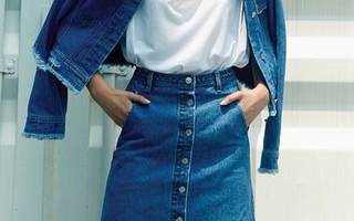 Những món đồ denim "gây sốt" khi hết hè sang thu 