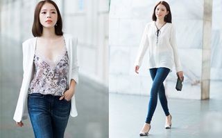 Kết hợp thanh lịch và cuốn hút với 4 kiểu quần jeans xanh không thể lỗi mốt