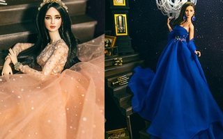 Dàn "Hoa hậu búp bê Việt Nam" đẹp lôi cuốn trong khung cảnh ma mị