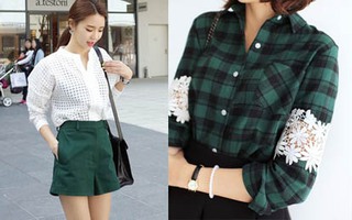 Xanh rêu - Trắng: Xu hướng kết hợp nàng công sở nên thử năm nay
