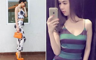 Hà Hồ "đọ" eo thon cùng Ngọc Trinh trong street style tuần này