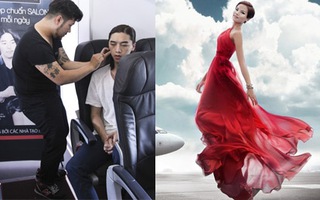 Top 7 VNTM 2014 bị thử thách ngay tại sân bay