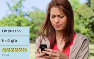 Phép thử bằng tin nhắn của vợ khiến chồng "đứng hình"