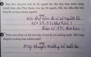 Lộ diện tác giả đề Toán lớp 2 khiến người lớn đầu hàng