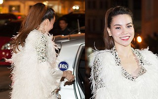 Bắt gặp Hồ Ngọc Hà vội vã chạy show bằng taxi