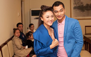 Văn Mai Hương xuất hiện như tình nhân cạnh Khương Ngọc
