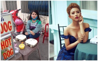 Diện mạo thật của cô nàng bán hot dog