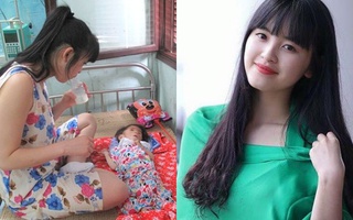 Cô gái 9X có gương mặt thiên thần cứu giúp bé 14 tháng nặng 3,5kg