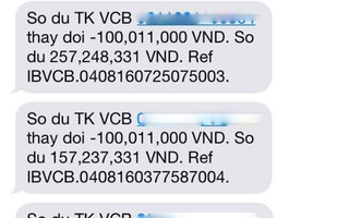 Chủ thẻ Vietcombank bỗng dưng mất 500 triệu đồng chỉ qua một đêm