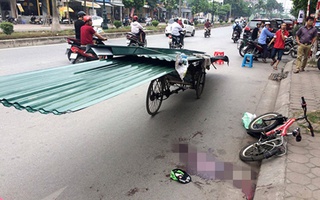 Xử nghiêm vi phạm khiến bé trai bị tấm tôn cứa đứt cổ